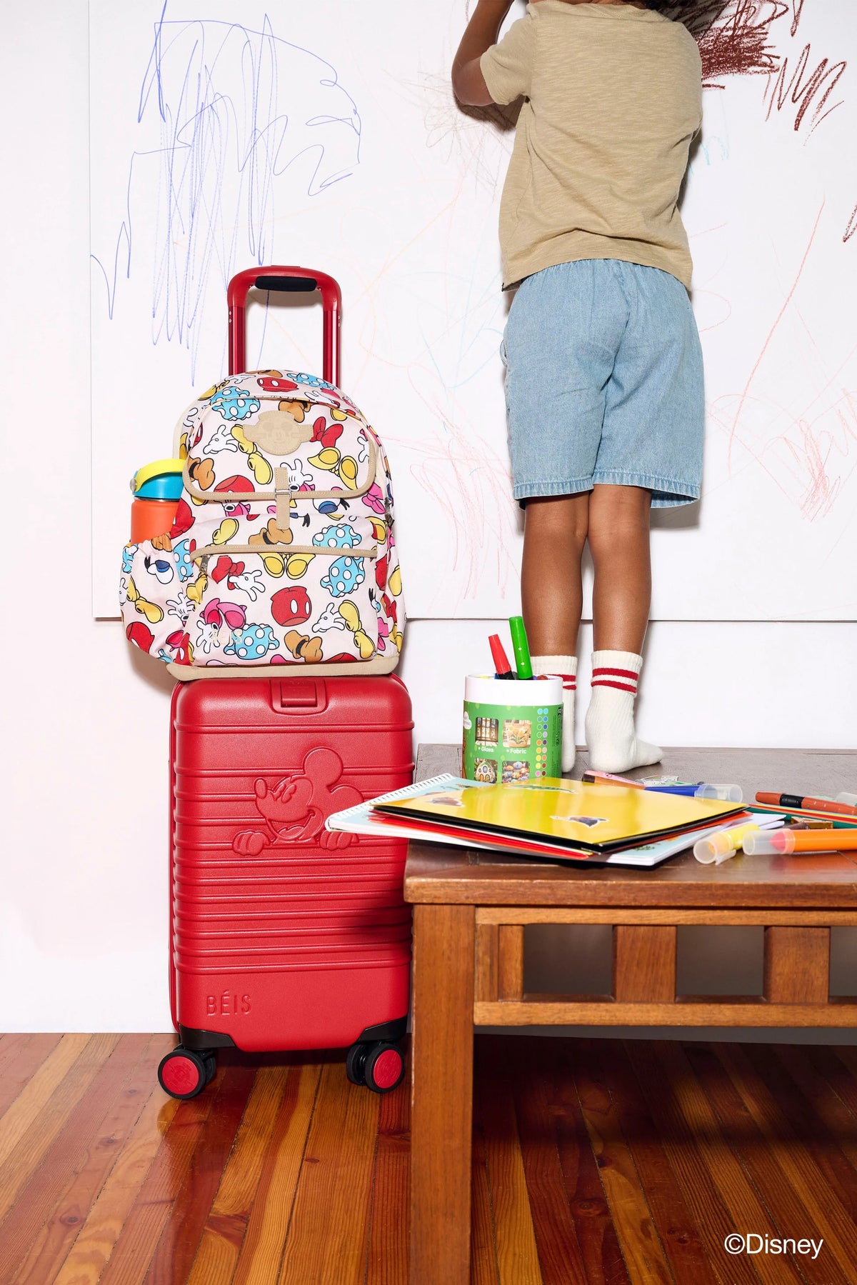 The Small Carry-On Roller  in Maple